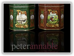 Tea Tins (2) for Elite Gift Boxes